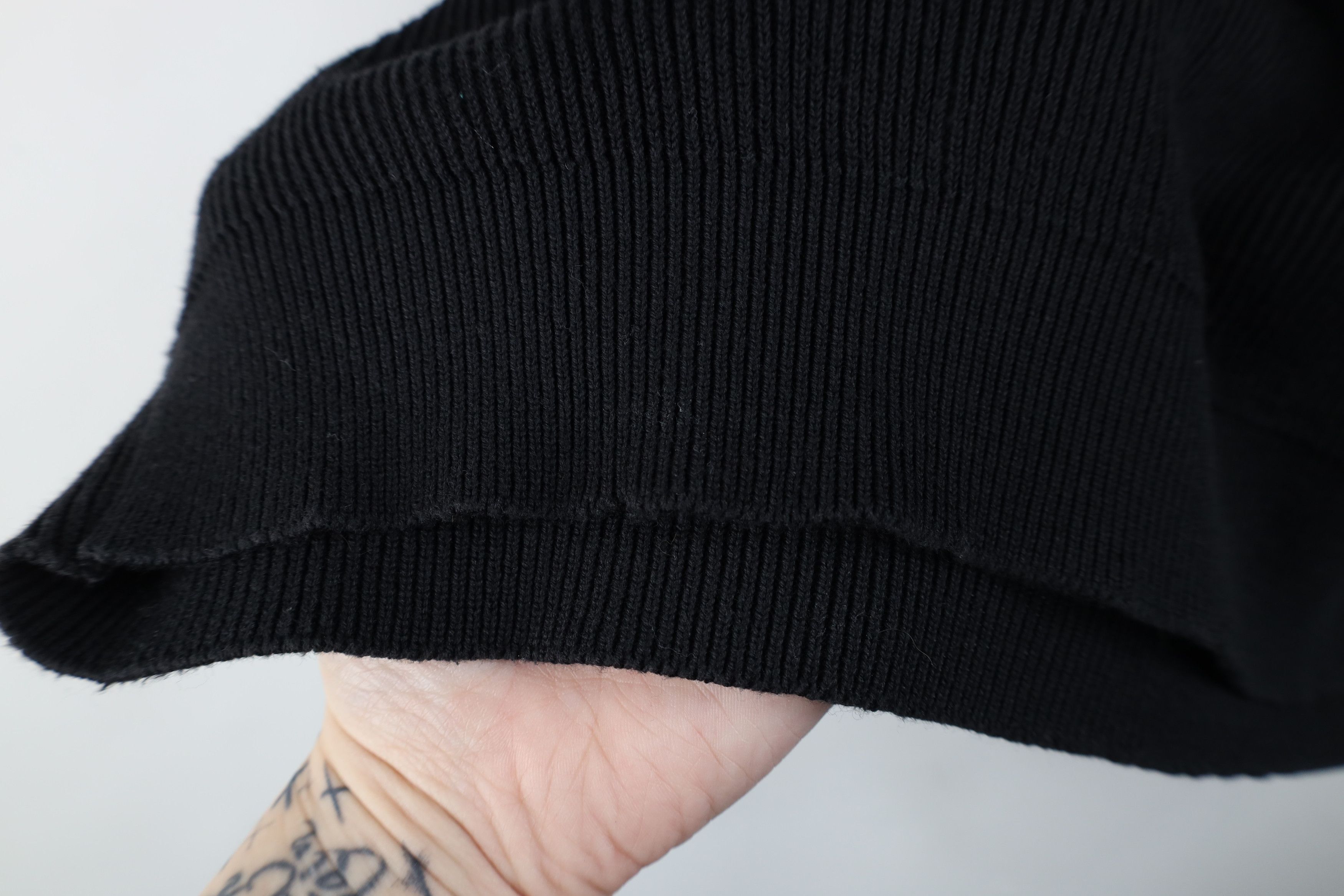 Vintage Vintage 90s Streetwear Ribbed Knit Short Sleeve T-Shirt Size 3XL / US 20-22 - 8 Thumbnail