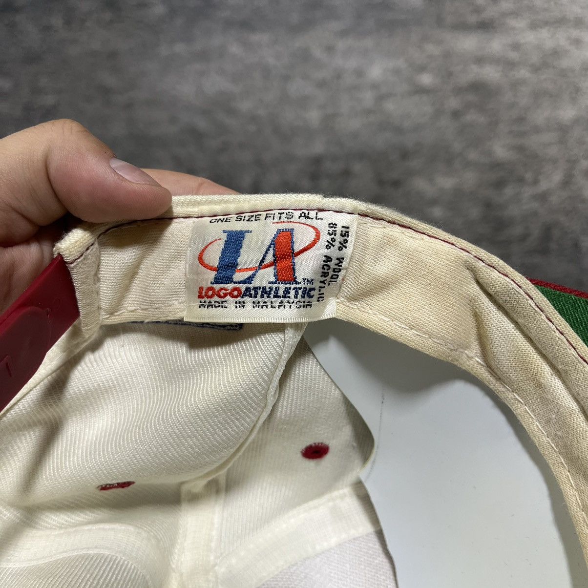 Logo Athletic Vintage 90s Arizona Cardinals Sharktooth NFL Snapback Hat Size ONE SIZE - 7 Thumbnail