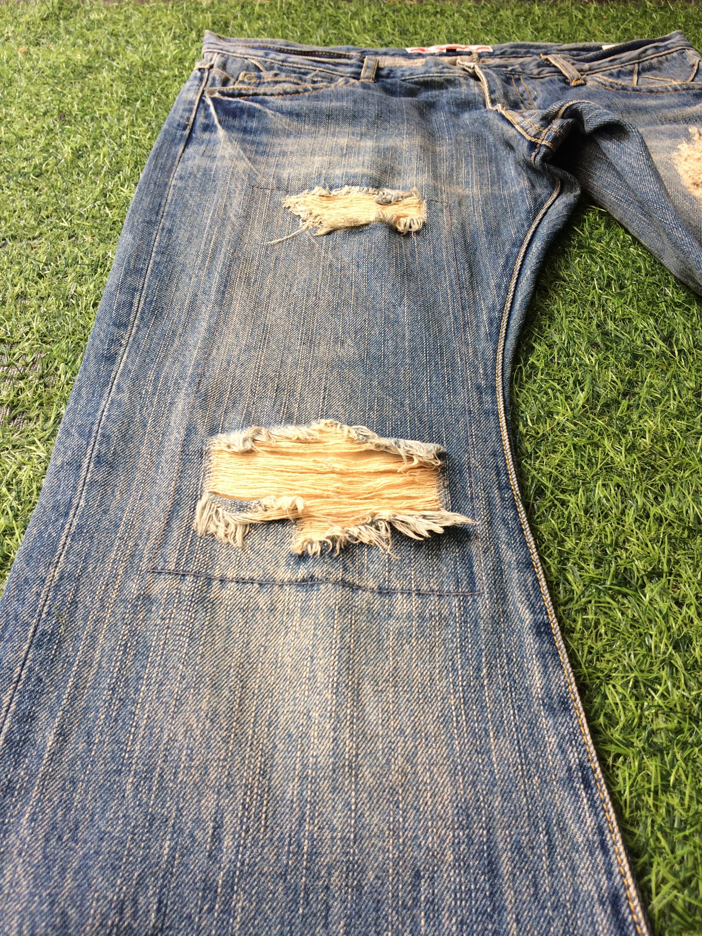 Japanese Brand × Unsound Rags Geneose Low Waist Japanese Bootcut Jeans #D-655 Size US 33 - 6 Thumbnail