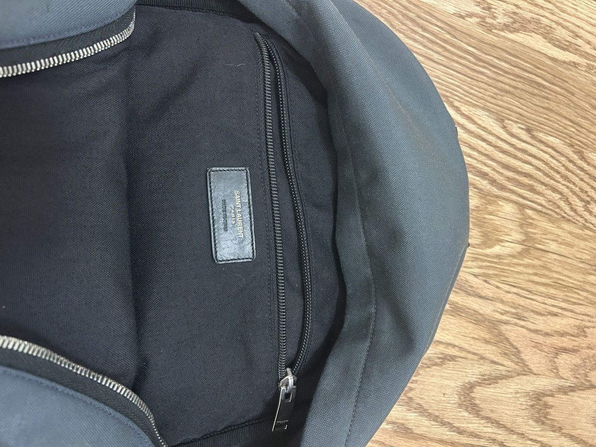 Saint Laurent Paris Saint Laurent Canvas Backpack Size ONE SIZE - 7 Thumbnail