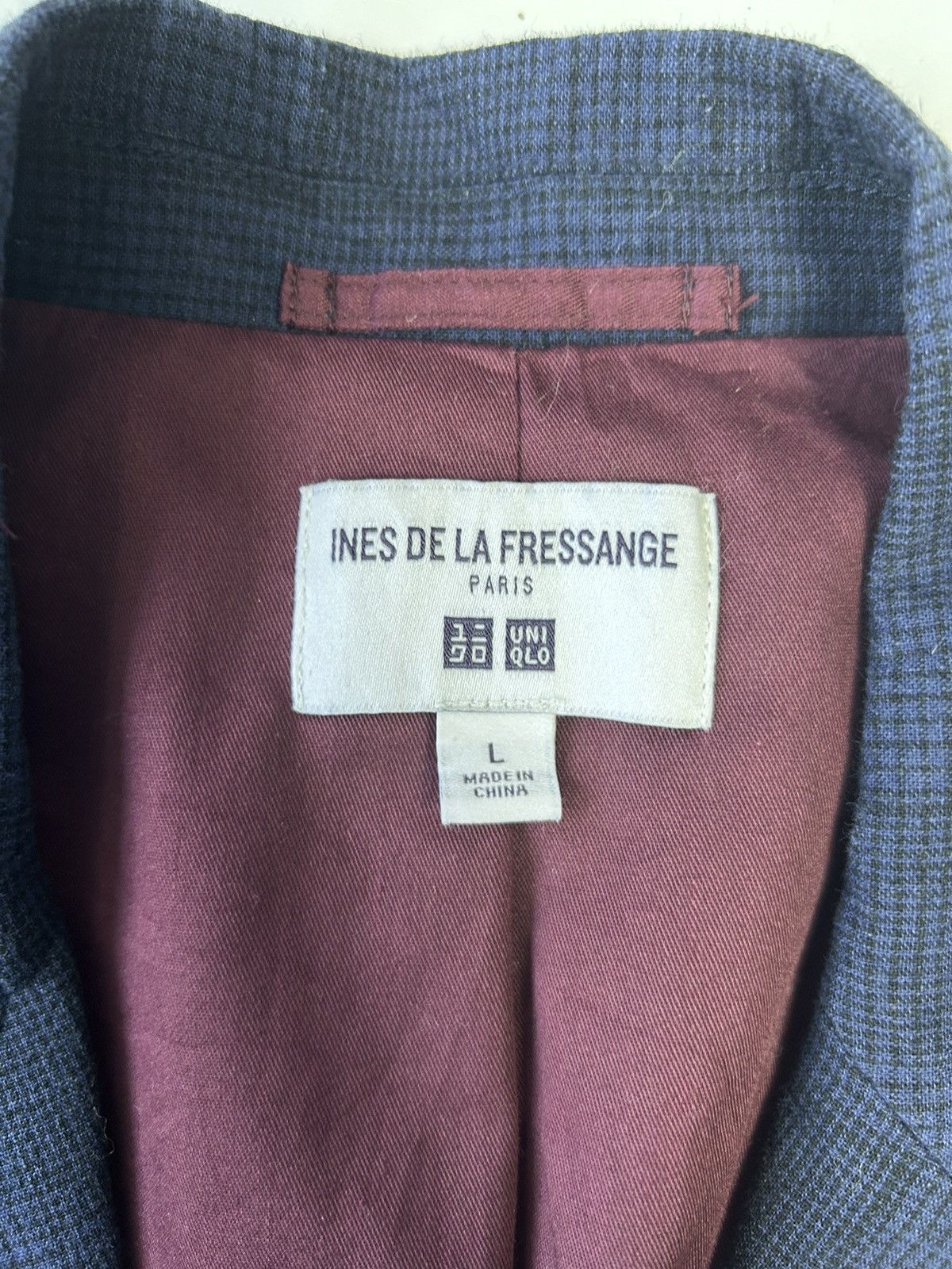 Uniqlo UNIQLO INES DE LA FRESSANGE SINGLE BREAST BLAZER Size 38R - 4 Thumbnail