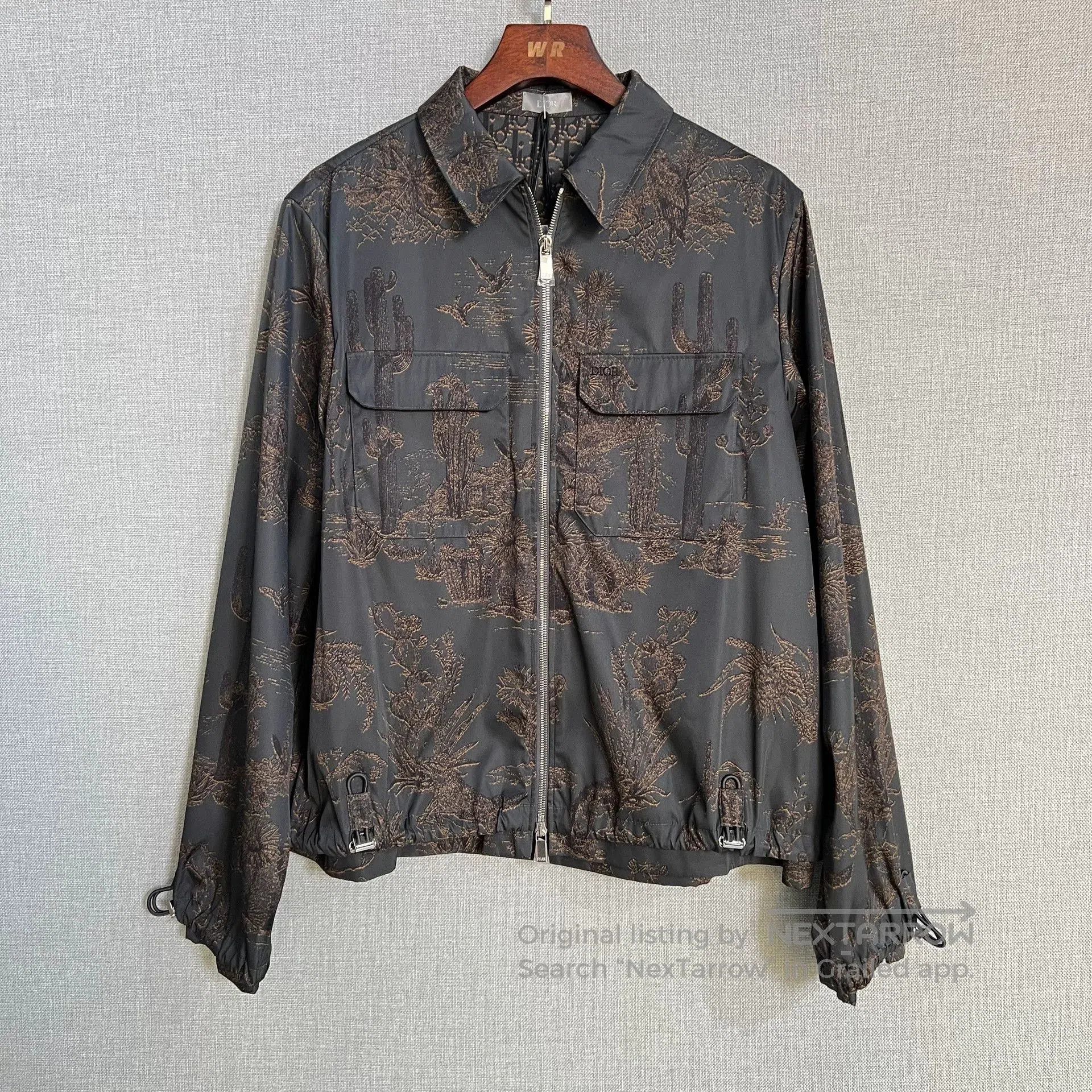 Dior Dior x Travis Scott Cactus Print Zip Jacket. Size US M / EU 48-50 / 2 - 1 Thumbnail