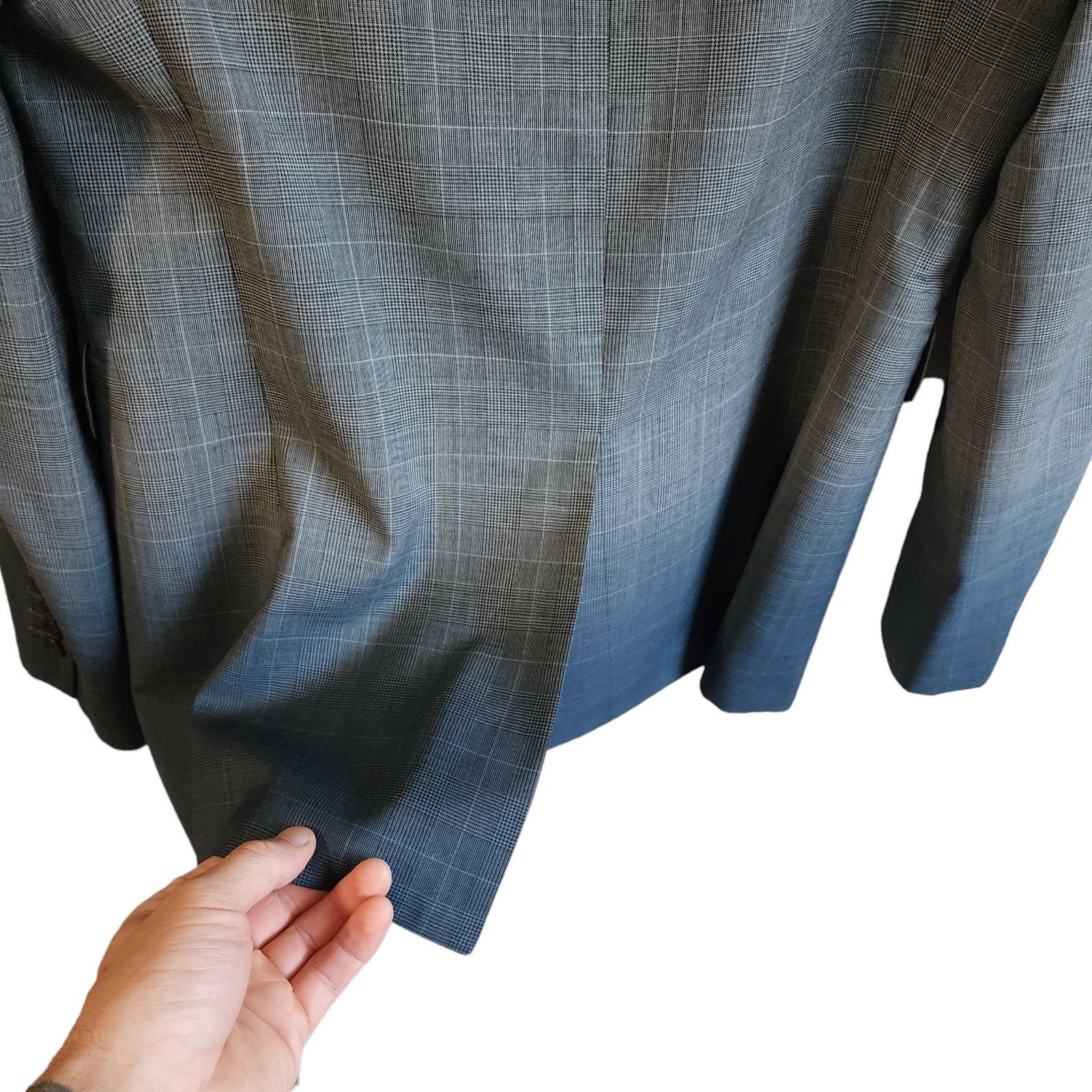 Stella McCartney NEW Stella McCartney Bruno Wool Two Button Plaid Blazer 40R Size 40R - 7 Thumbnail
