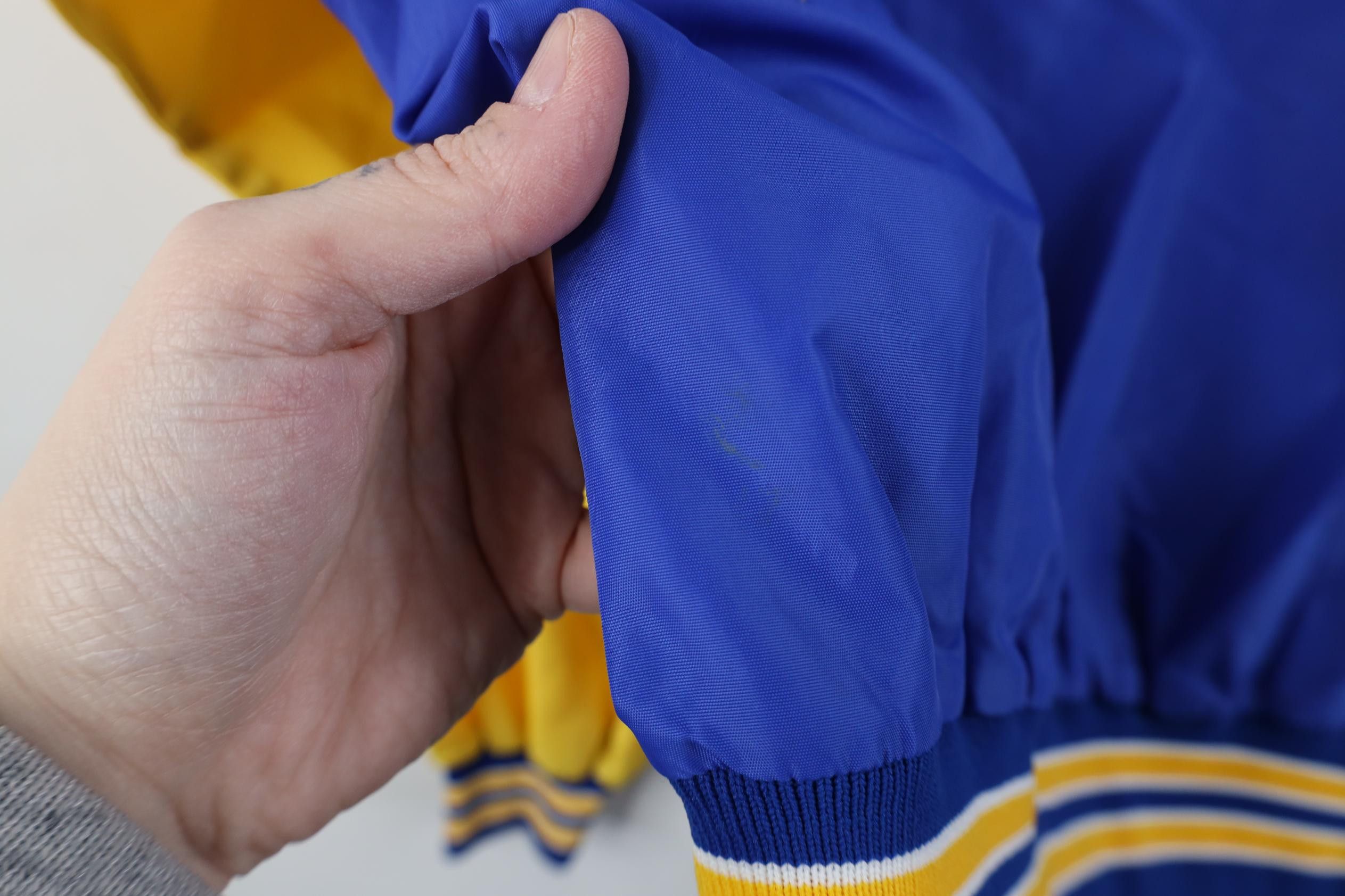Vintage Vintage 70s Varsity Letterman Pullover Windbreaker Jacket Size US L / EU 52-54 / 3 - 17 Thumbnail