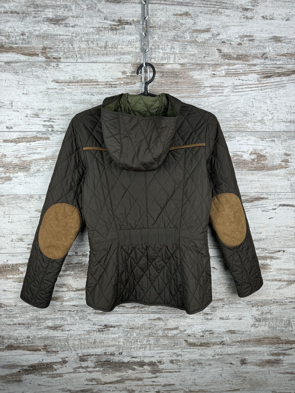 Barbour Women’s Barbour Draycott Jacket quilted brown size UK 8 Size S / US 4 / IT 40 - 13 Thumbnail