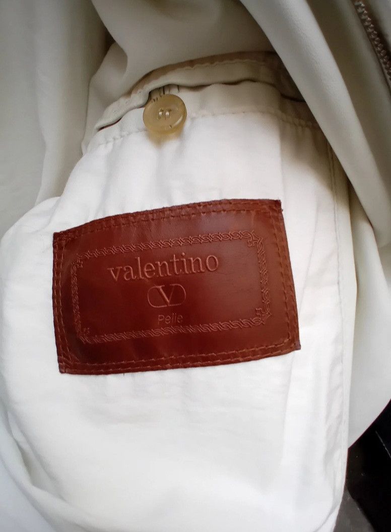 Valentino Vintage Valentino Pelle Lambskin Field Jacket Archive 90s Size US XL / EU 56 / 4 - 7 Thumbnail