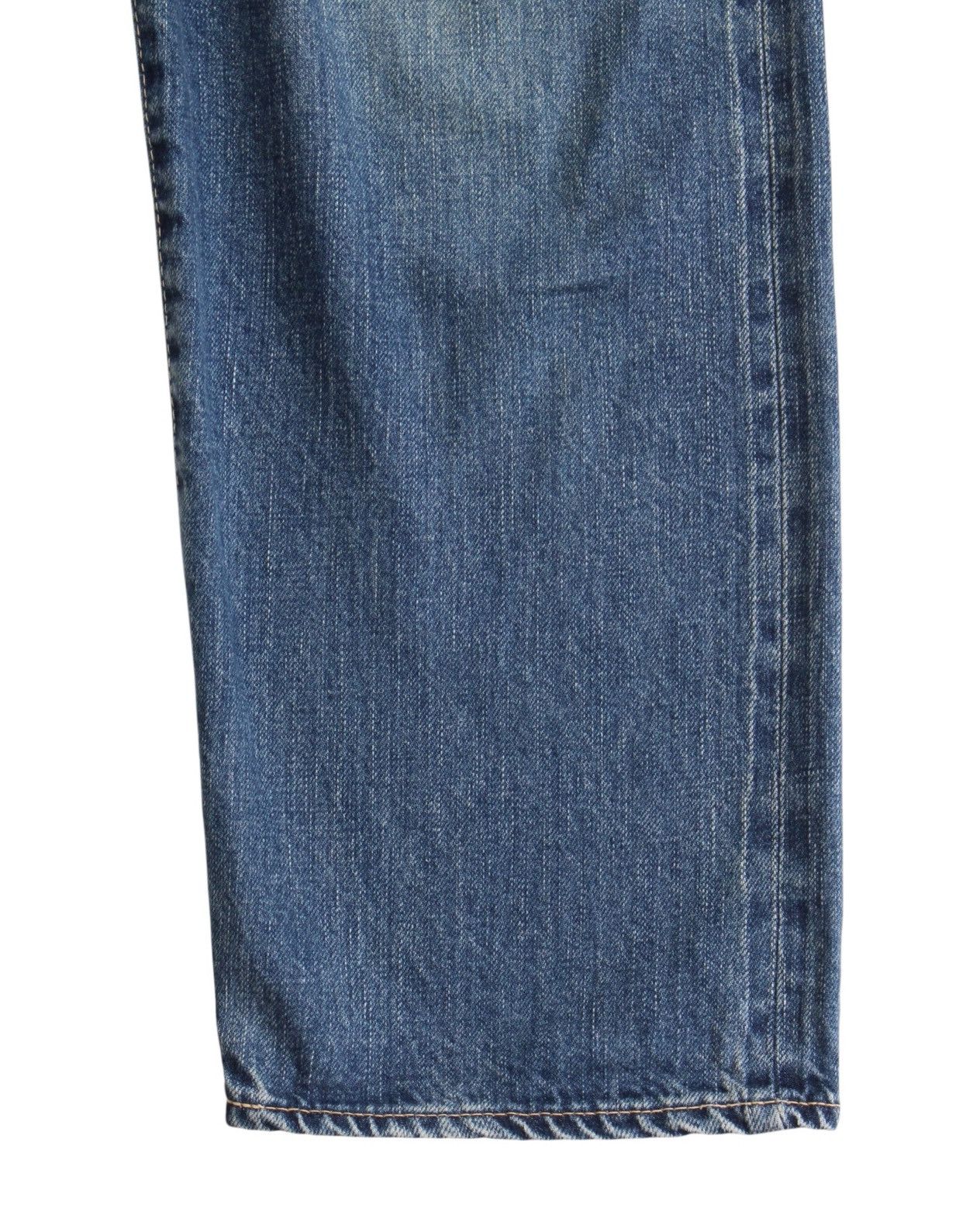 OMNIGOD 2000S OMNIGOD JAPAN WASHED SELVEDGE DENIM JEANS Size US 30 / EU 46 - 6 Thumbnail