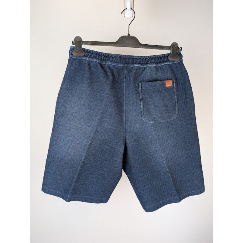 Loewe o1rshd1 Bermuda Shorts in Indigo Blue Size US 34 / EU 50 - 11 Thumbnail