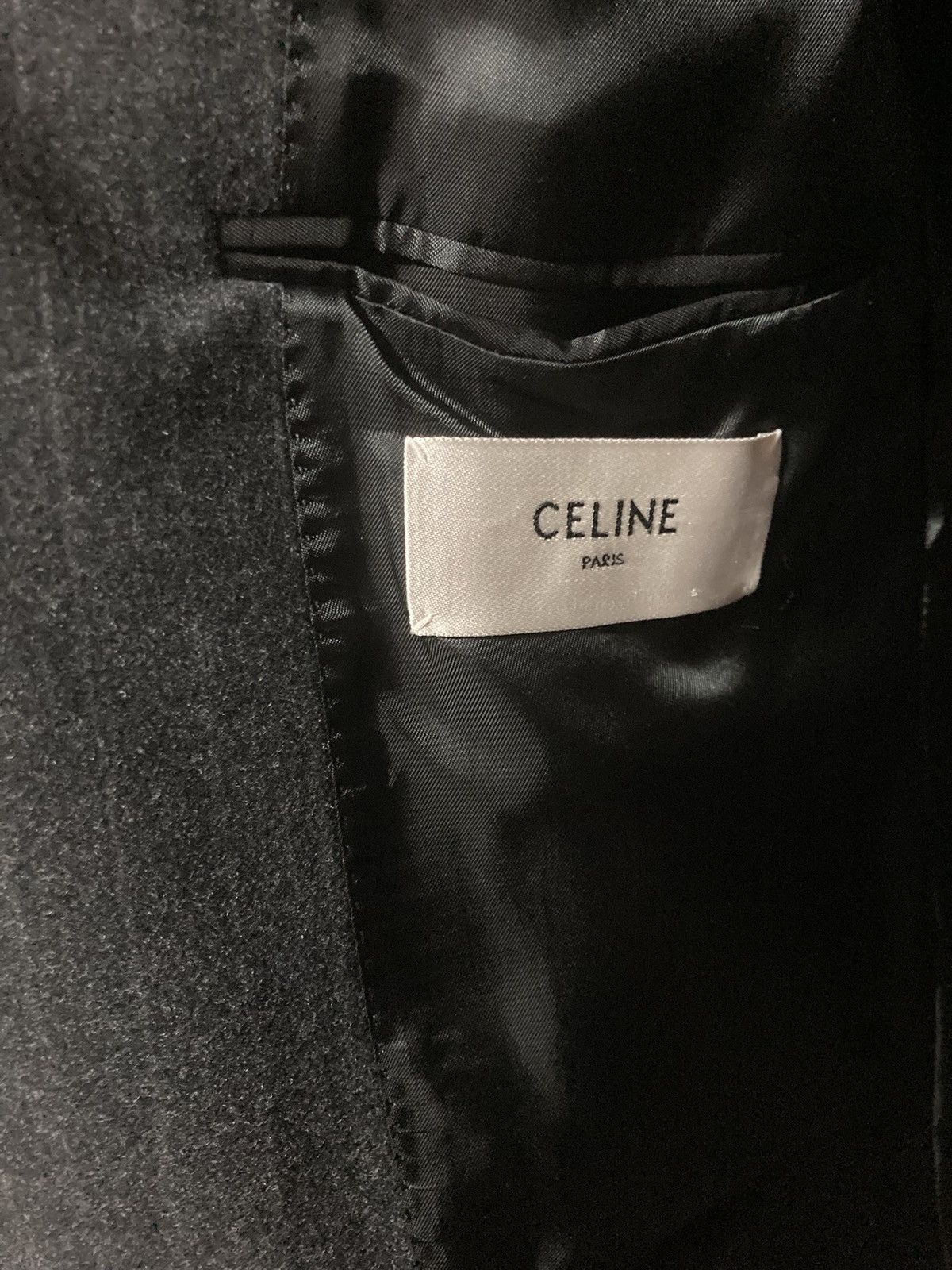 Celine CELINE FW23 Striped Flannel Jacket Size 52L - 5 Thumbnail