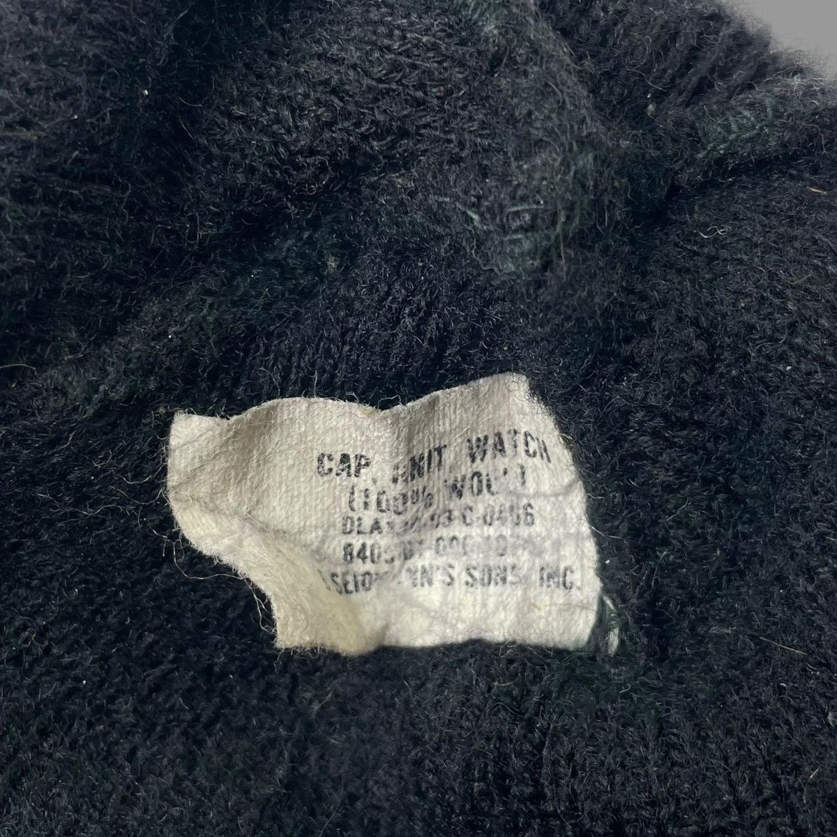 Vintage Vintage 1980s military watch cap Size ONE SIZE - 3 Thumbnail