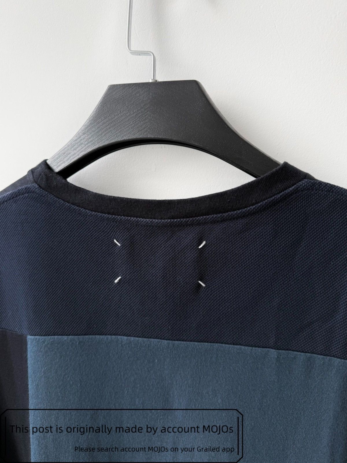 Maison Margiela Sz 48 Maison Margiela 15SS Joint Blue Basic Tee mojos1511 Size US M / EU 48-50 / 2 - 5 Thumbnail