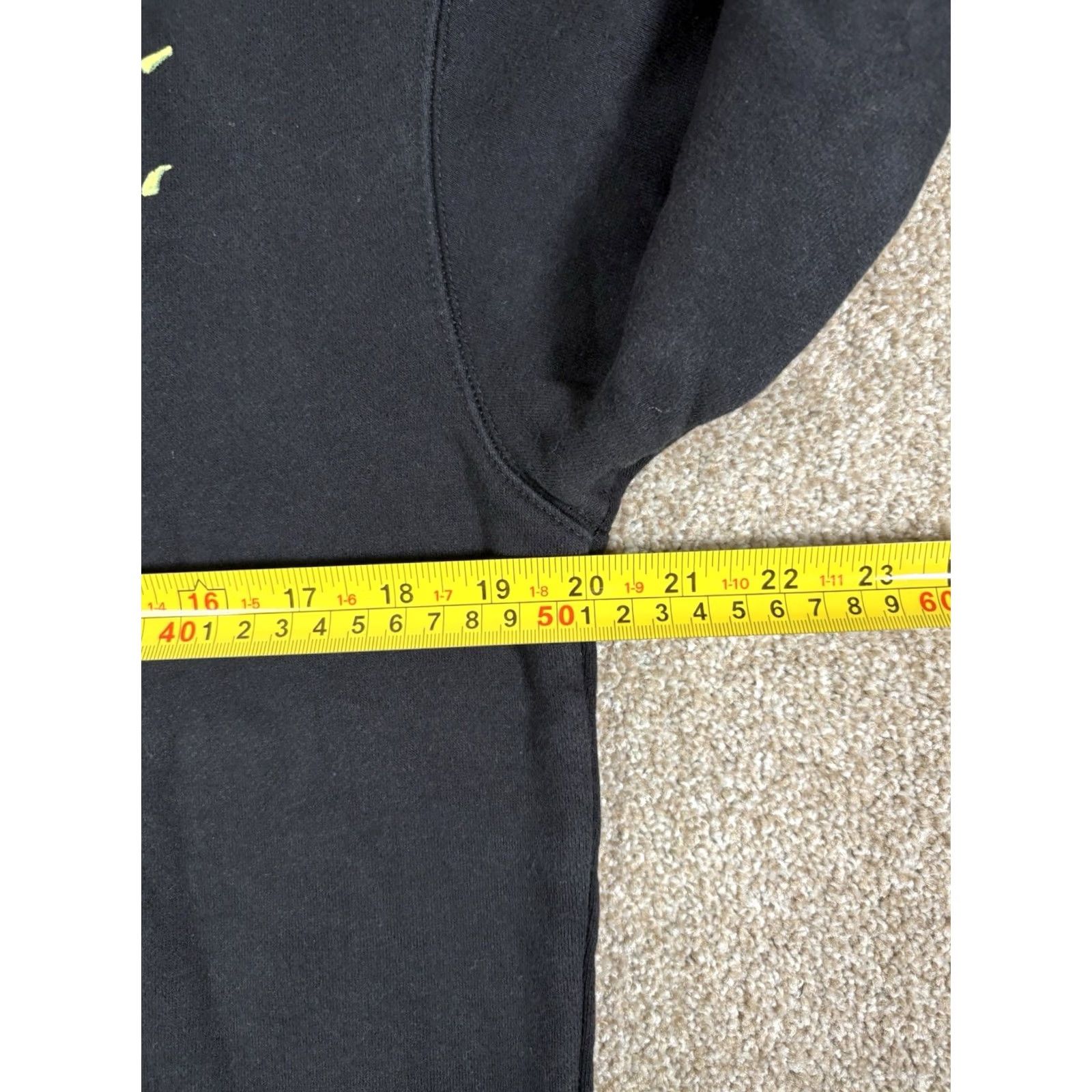 Vintage FULL SEND Hoodie Mens Medium Black Graphic Print Steve Will Do It Pullover Hooded Sweatshirt Pockets Logo Size US M / EU 48-50 / 2 - 7 Thumbnail