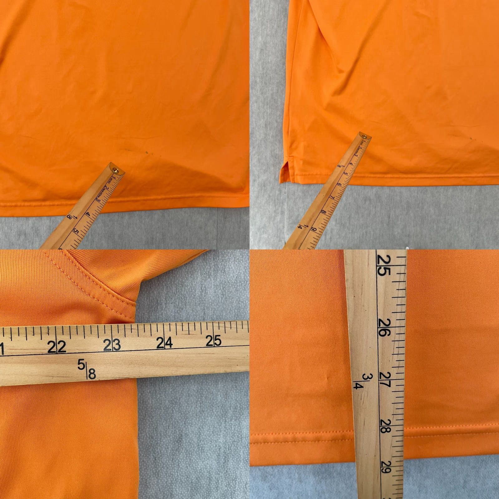 Vintage Masters Shirt Adult Large Orange Polo Tech Performance Golf Logo Mens L Shirt Masters Polo Tech Performance Golf Logo Mens Large Orange L Size US L / EU 52-54 / 3 - 8 Thumbnail