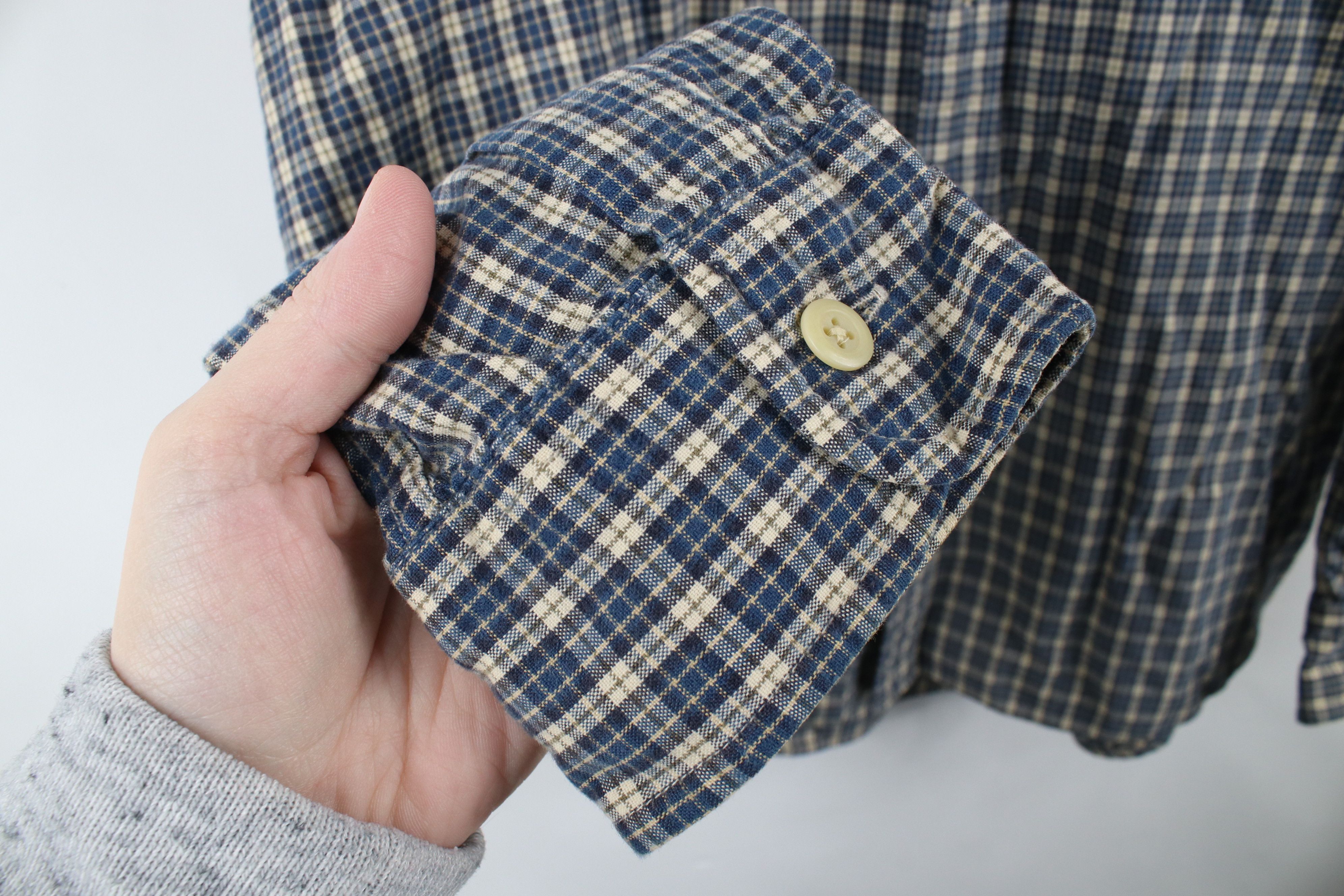 Abercrombie & Fitch × Vintage Vintage 90s Y2K Abercrombie & Fitch Button Down Shirt Plaid Size US S / EU 44-46 / 1 - 6 Thumbnail