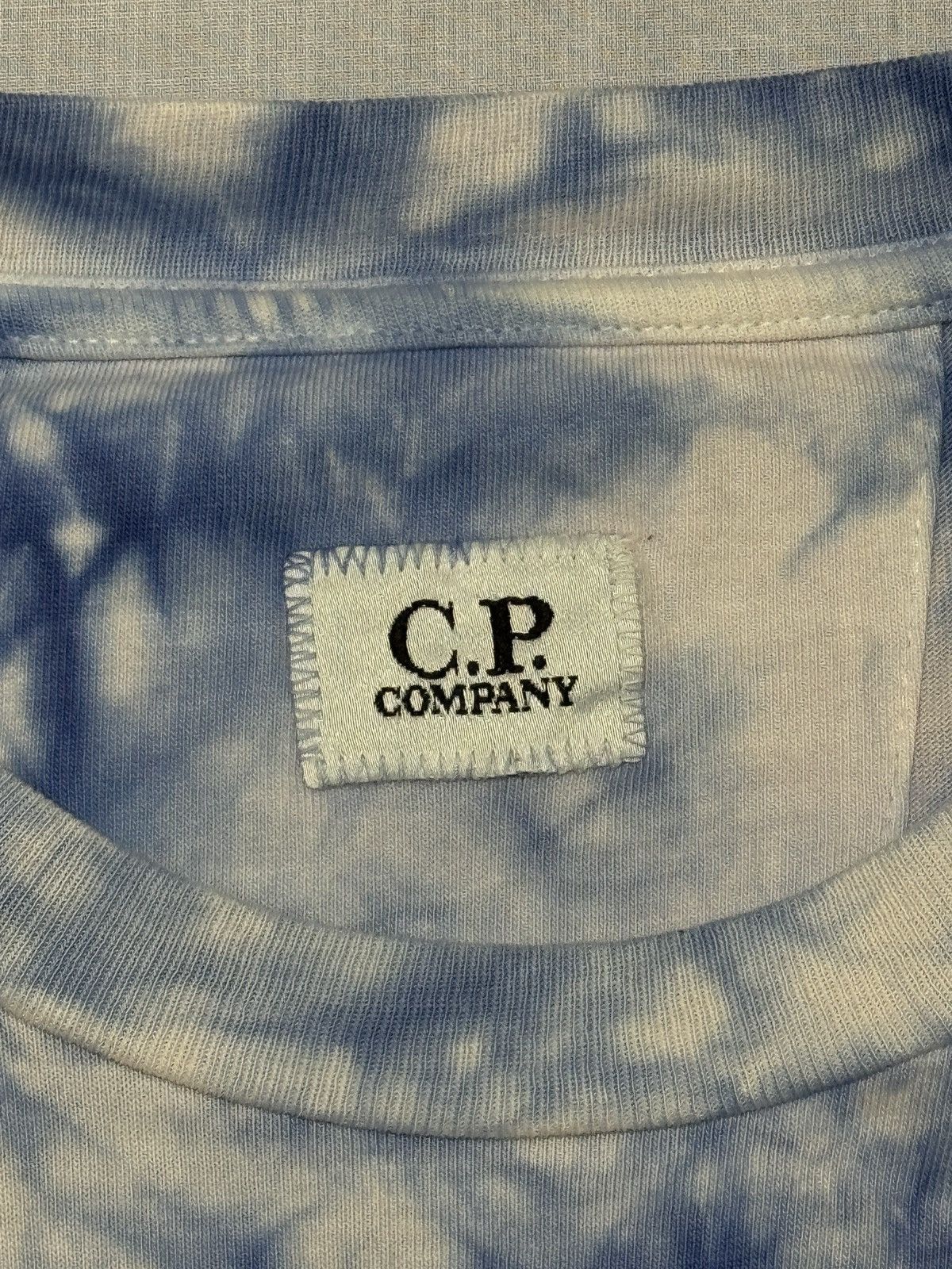 C.P. Company C.P. Company Treated Next Landscape T-shirt in blue. Size US M / EU 48-50 / 2 - 11 Thumbnail