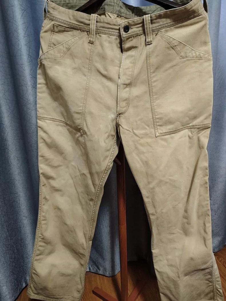 Freewheelers Khaki Work Pants Classic Style-2506