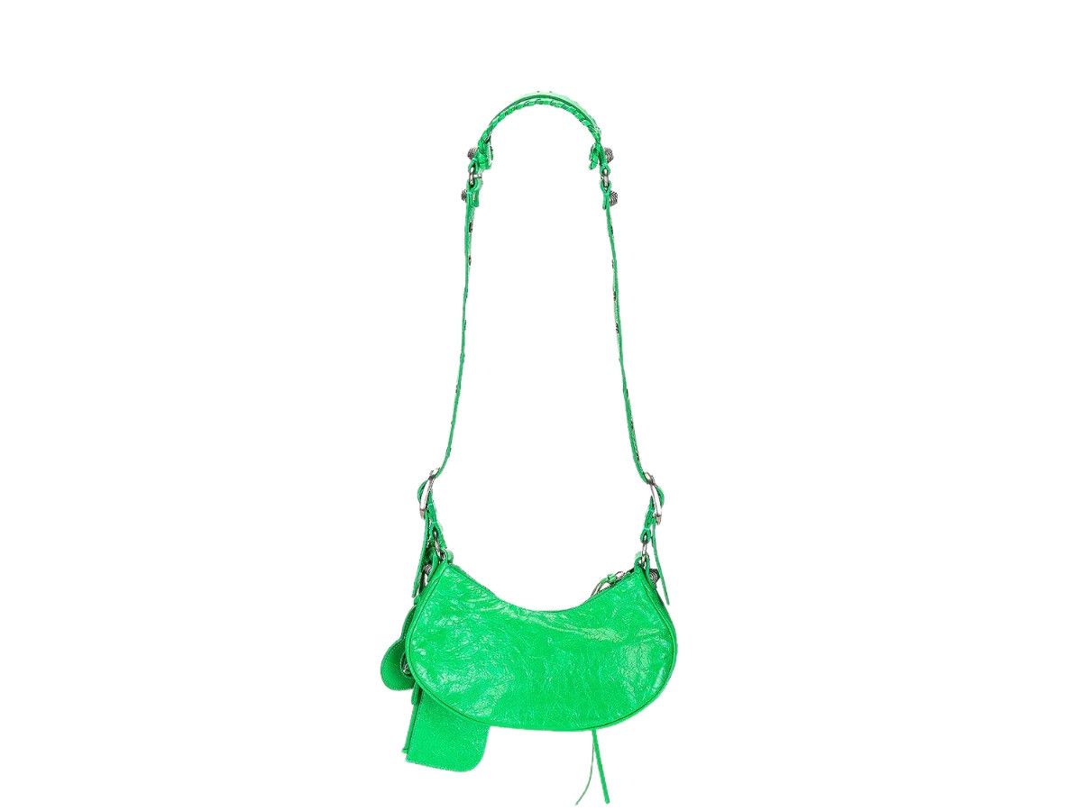Balenciaga o1la1rc1a0226 Size: OS / Le Cagole XS Shoulder Bag In Green Size ONE SIZE - 2 Thumbnail