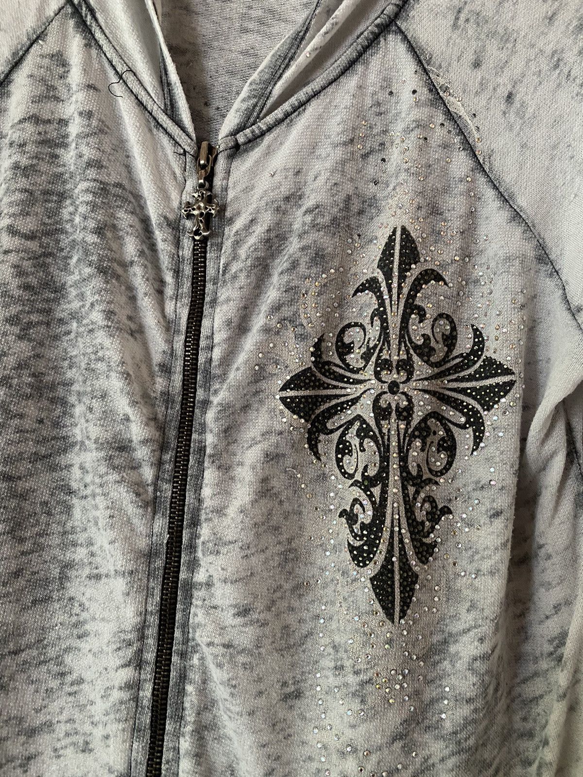 Hysteric Glamour Y2k Cross ifsixwasnine punk zipper hoodie Size US L / EU 52-54 / 3 - 3 Thumbnail