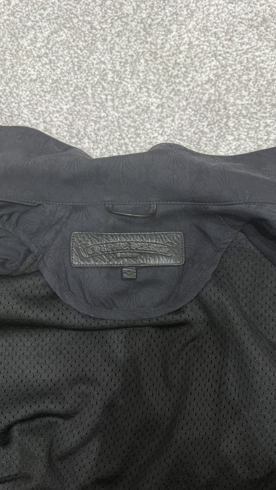 Chrome Hearts Chrome Hearts Tonal Print Lightweight Windbreaker Cropped Size US XL / EU 56 / 4 - 5 Thumbnail