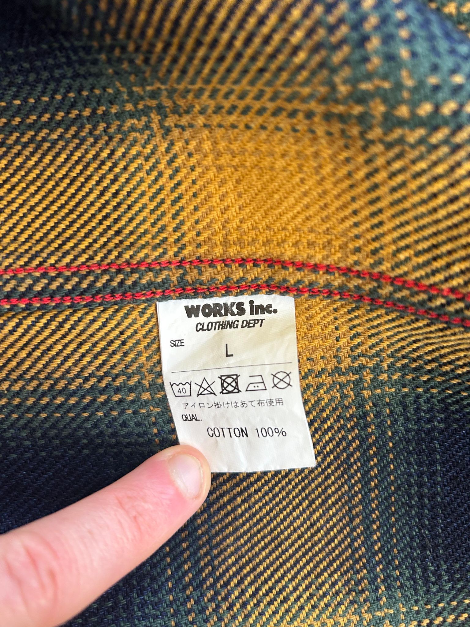 Iron Heart IHSH-316-YEL Western Ombre Check | Grailed