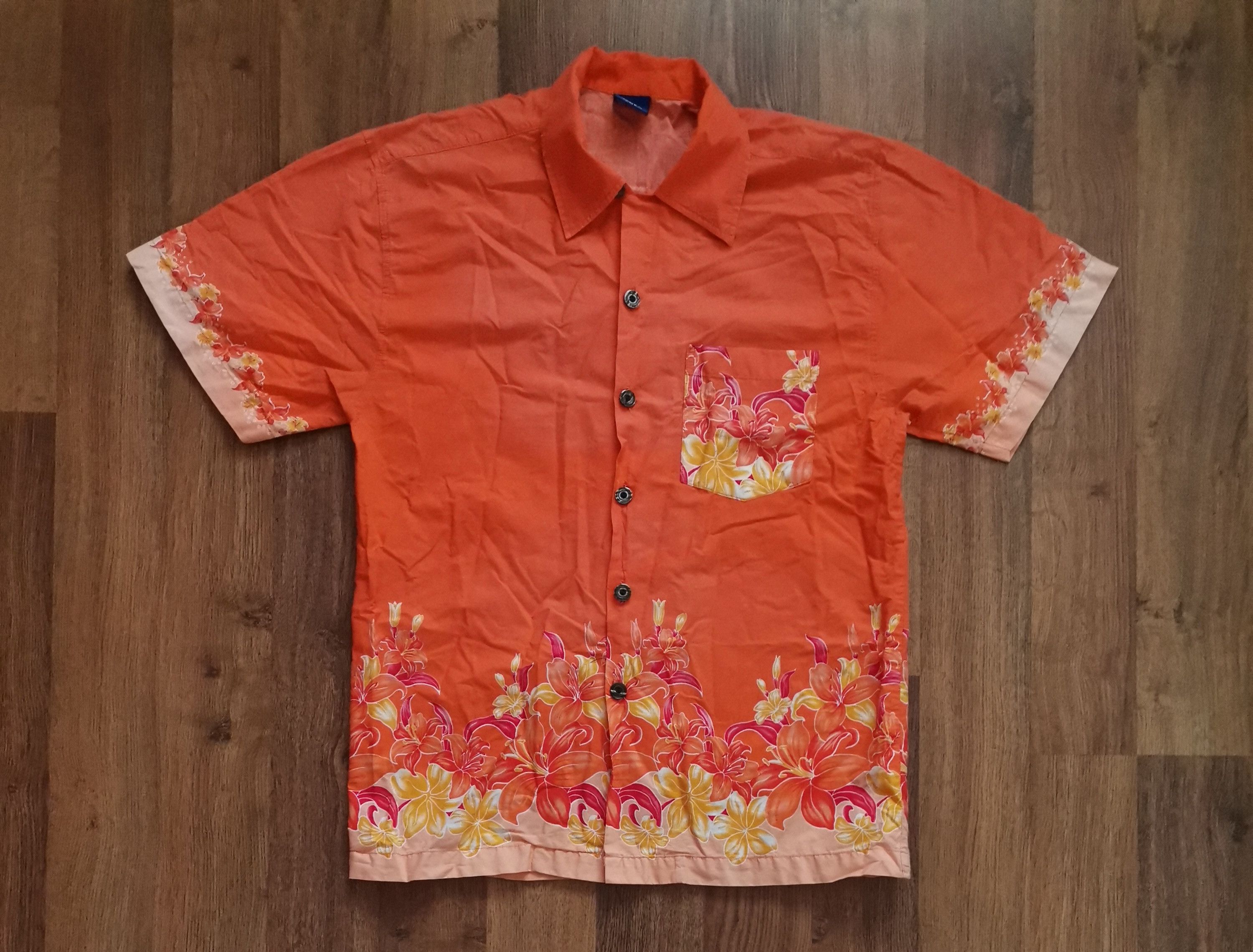Vintage Vintage Joker Floral Shirt Size US M / EU 48-50 / 2 - 1 Thumbnail