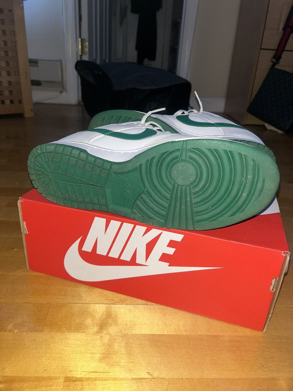 Nike Nike dunk “Summit White malachite” Size US 10 / EU 43 - 5 Thumbnail