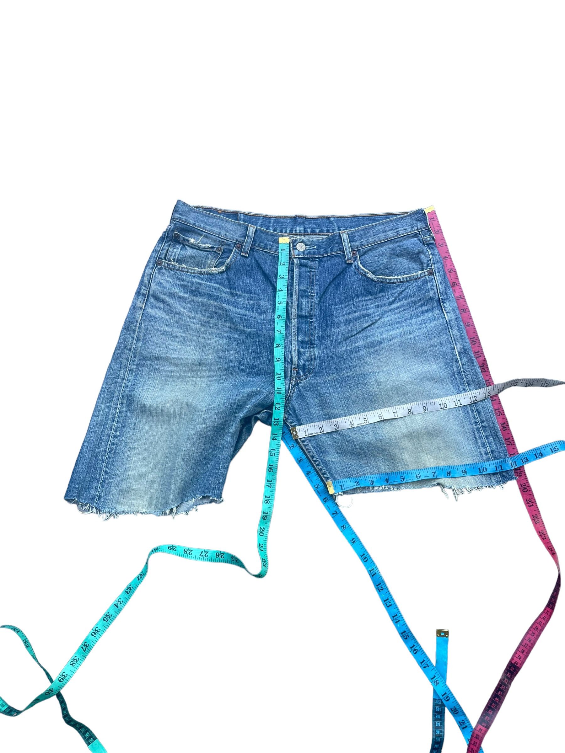 Levi's Vintage 2005 Levis 501 e Denim Short Size US 36 / EU 52 - 6 Thumbnail