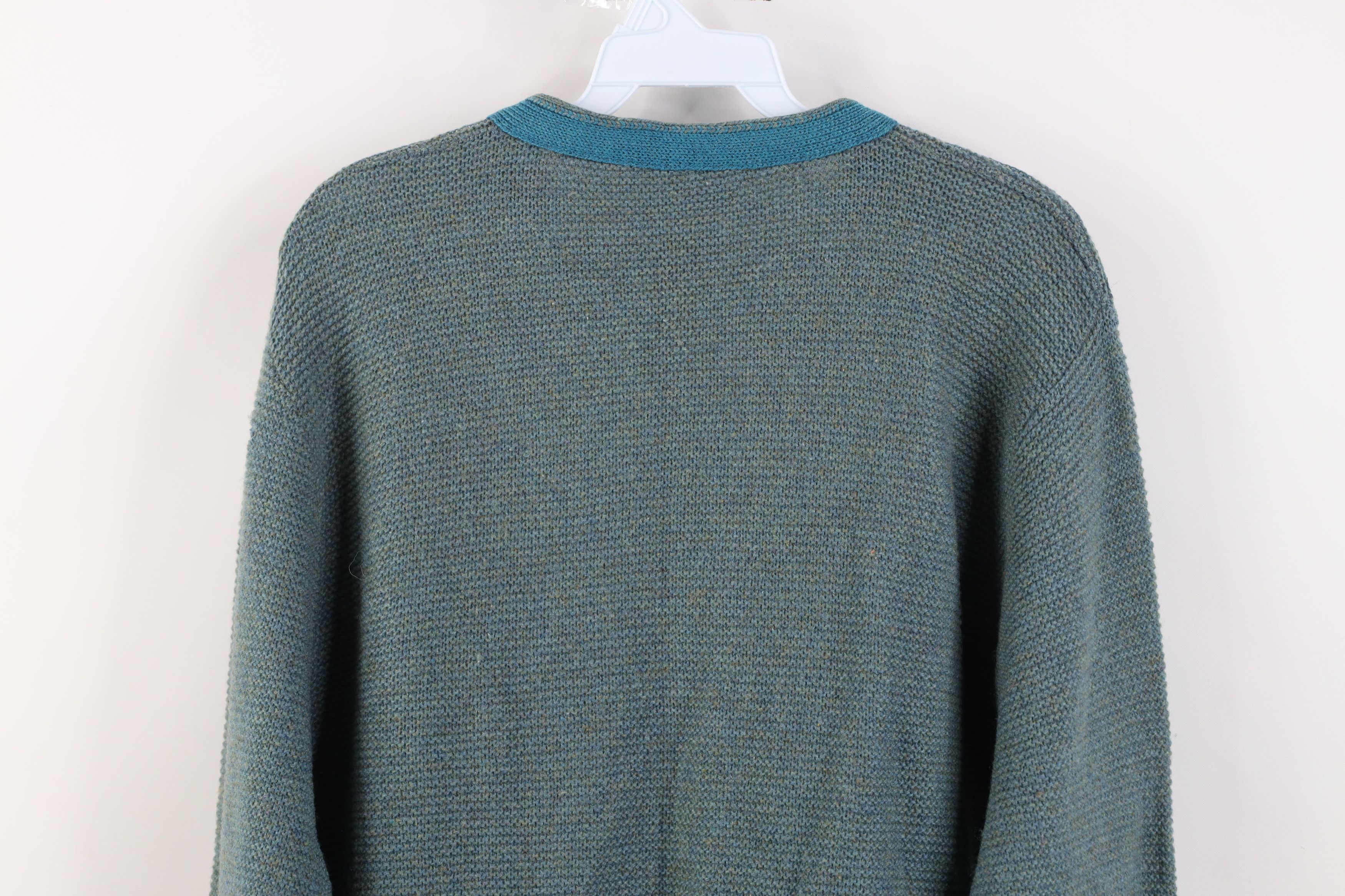 Vintage Vintage 50s Streetwear Chain Button Zip Cardigan Sweater USA Size US M / EU 48-50 / 2 - 13 Thumbnail