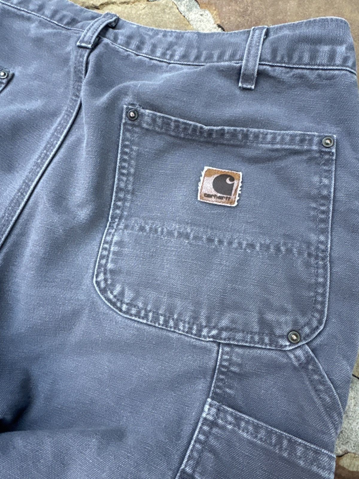 Carhartt Gray Carhartt DoubleKnee Pants Size US 36 / EU 52 - 3 Thumbnail