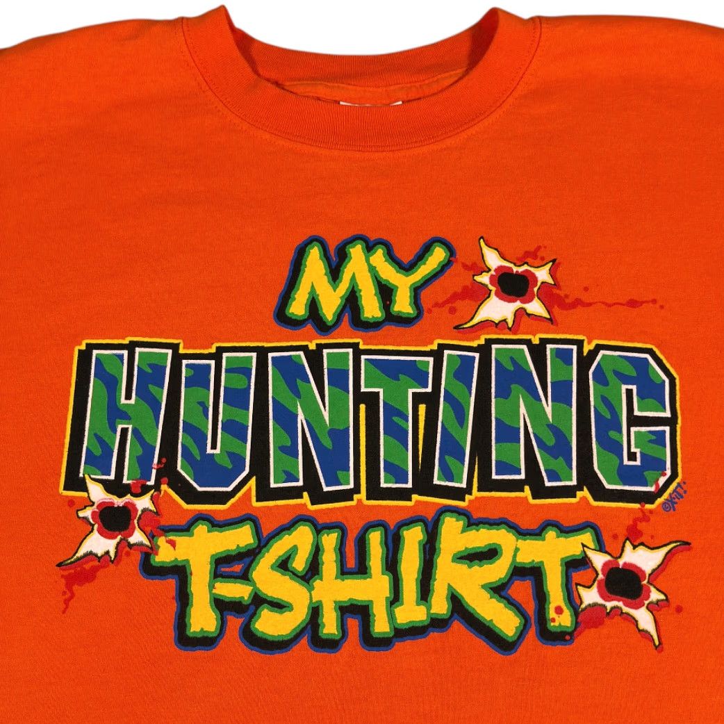 Gildan VINTAGE Hunting Shirt Nike? Size US XL / EU 56 / 4 - 2 Thumbnail