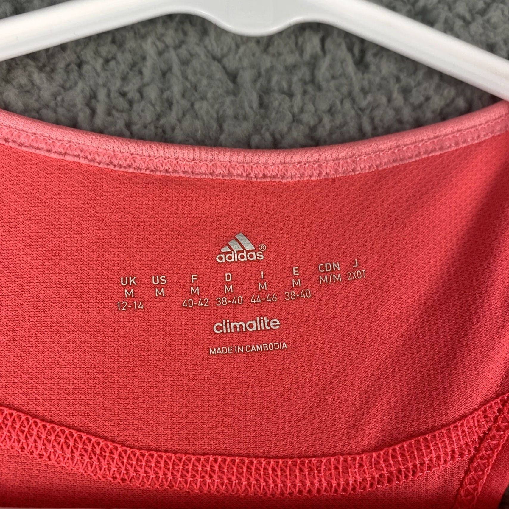 Adidas adidas Clima Sleeveless Tee Tank Top Pink Women’s Sz M 3 Stripe Logo / 38-8 Size M / US 6-8 / IT 42-44 - 4 Thumbnail