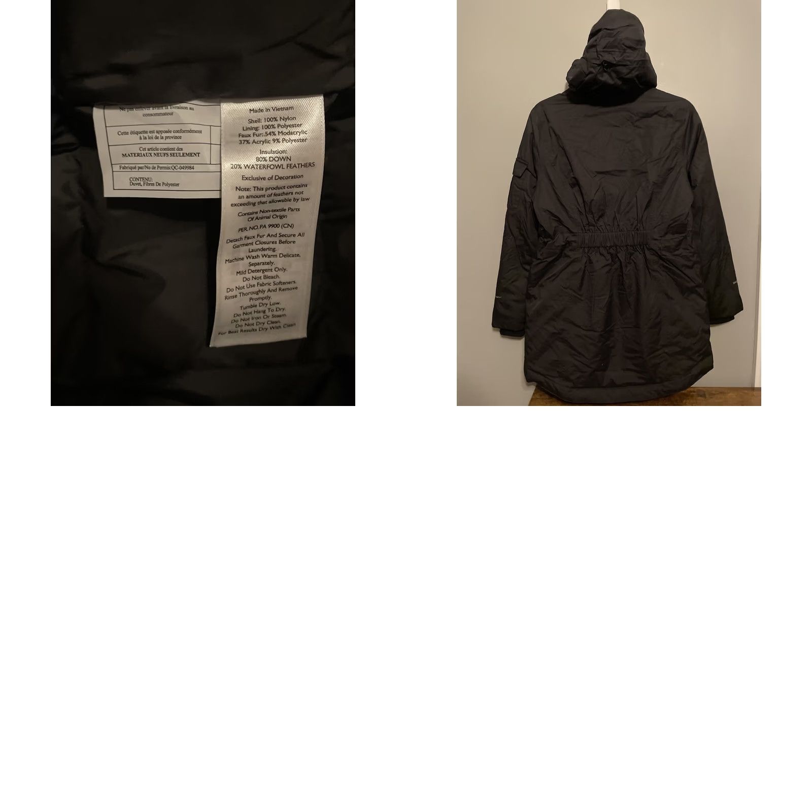 Eddie Bauer Eddie Bauer Jacket Womens M Black Down Parka Women Weatheredge Goose Full Zip F208 Size M / US 6-8 / IT 42-44 - 8 Thumbnail