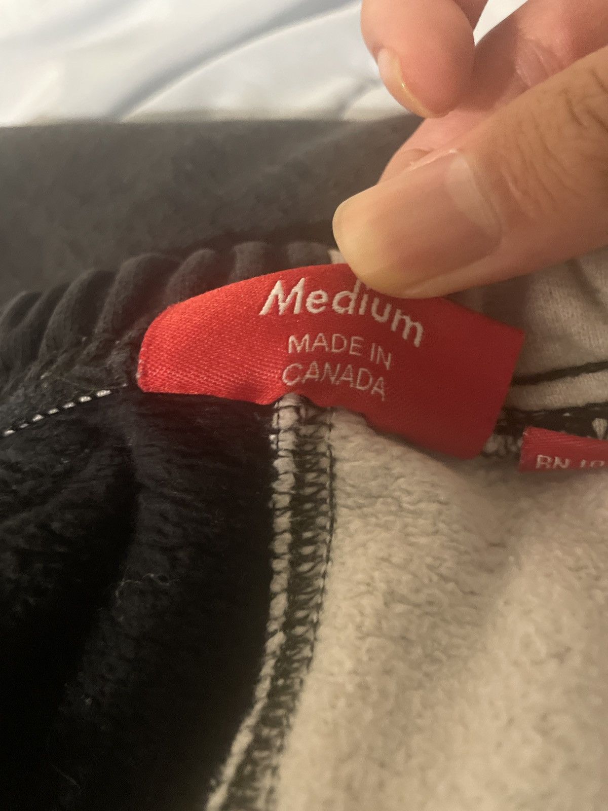 Supreme Supreme Black/White Sweatpants Size Medium Size US 36 / EU 52 - 4 Thumbnail