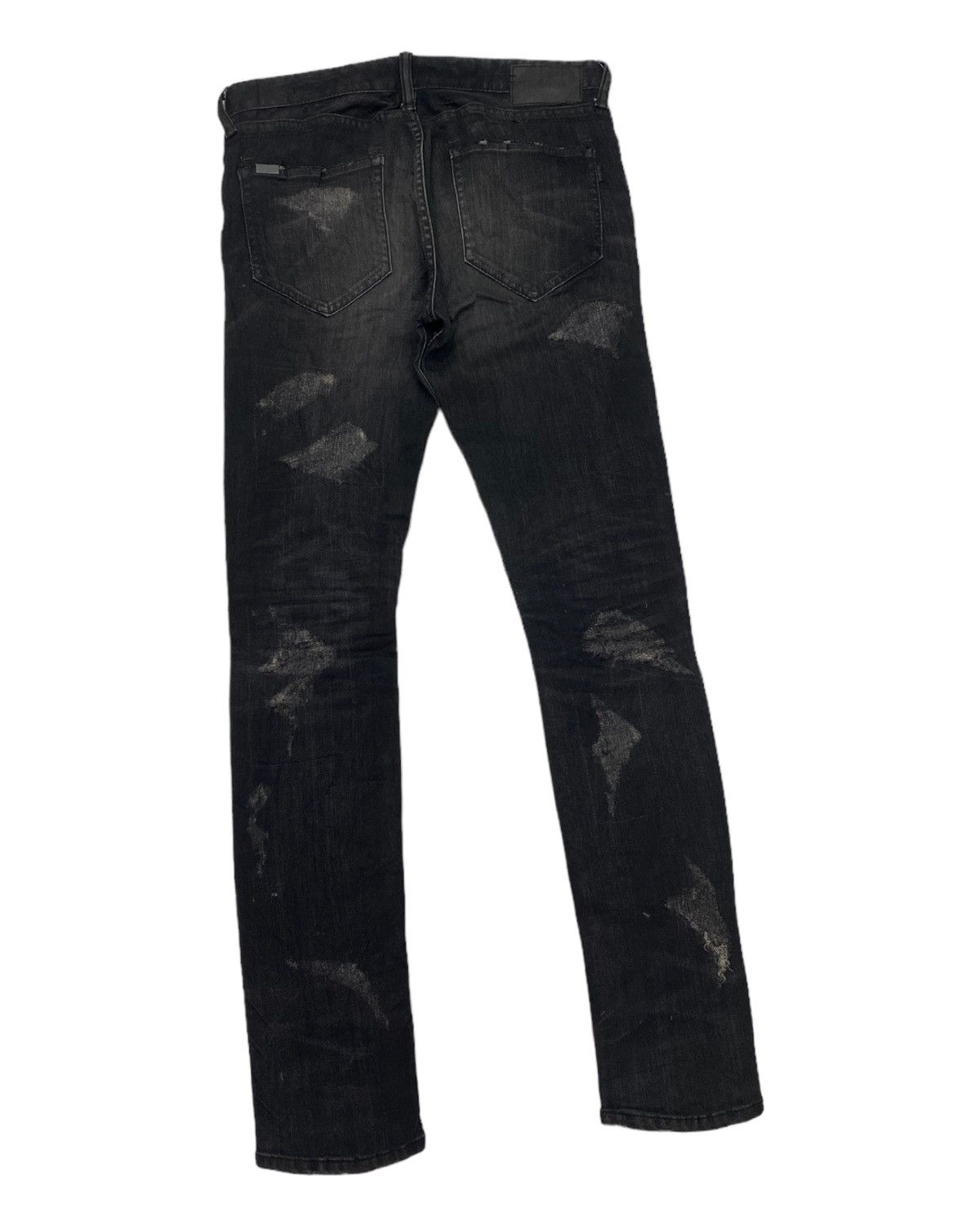 CIVARIZE CIVARIZE RARE DISTRESSED PUNK BLACK DENIM UNDERCOVER STYLE Size US 28 / EU 44 - 6 Thumbnail