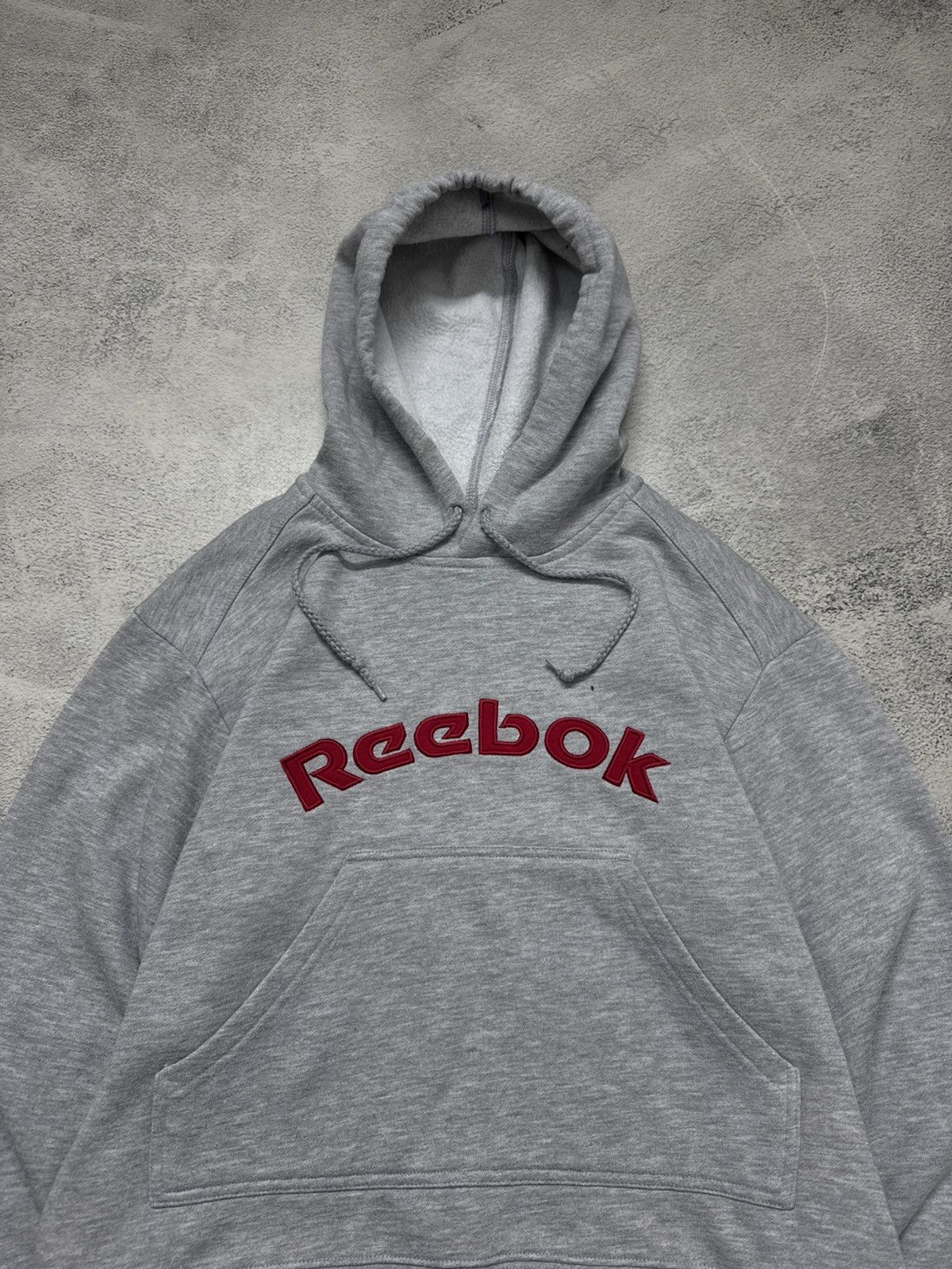 Reebok Vintage Y2k Reebok Big Logo Hoodie 00’s Size M / US 6-8 / IT 42-44 - 2 Thumbnail