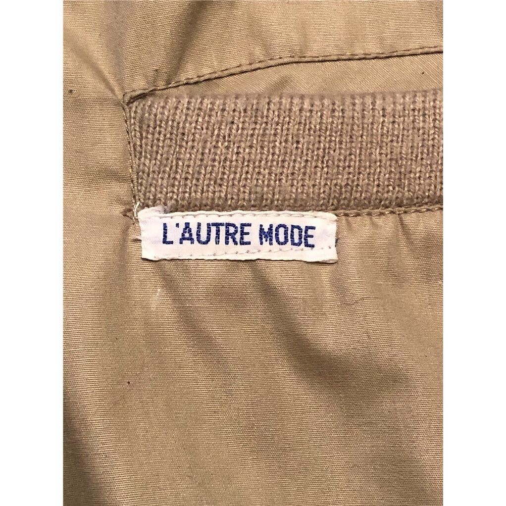 Other L'Autre Mode Tan Large Bomber Jacket Size US L / EU 52-54 / 3 - 2 Thumbnail