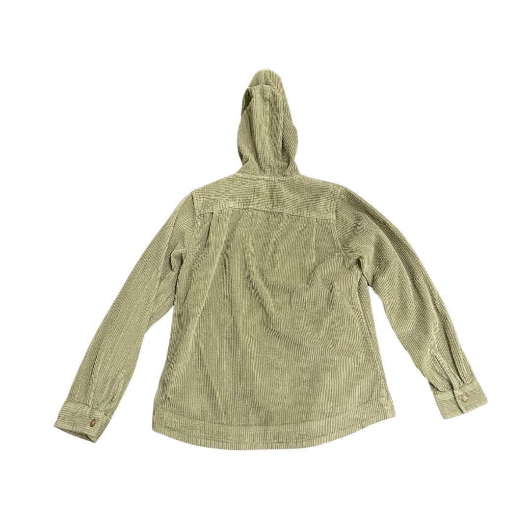 L.L. Bean Women Corduroy Full Zip Hoodie Shirt Jacket Pockets Cotton Size XS / US 0-2 / IT 36-38 - 2 Thumbnail