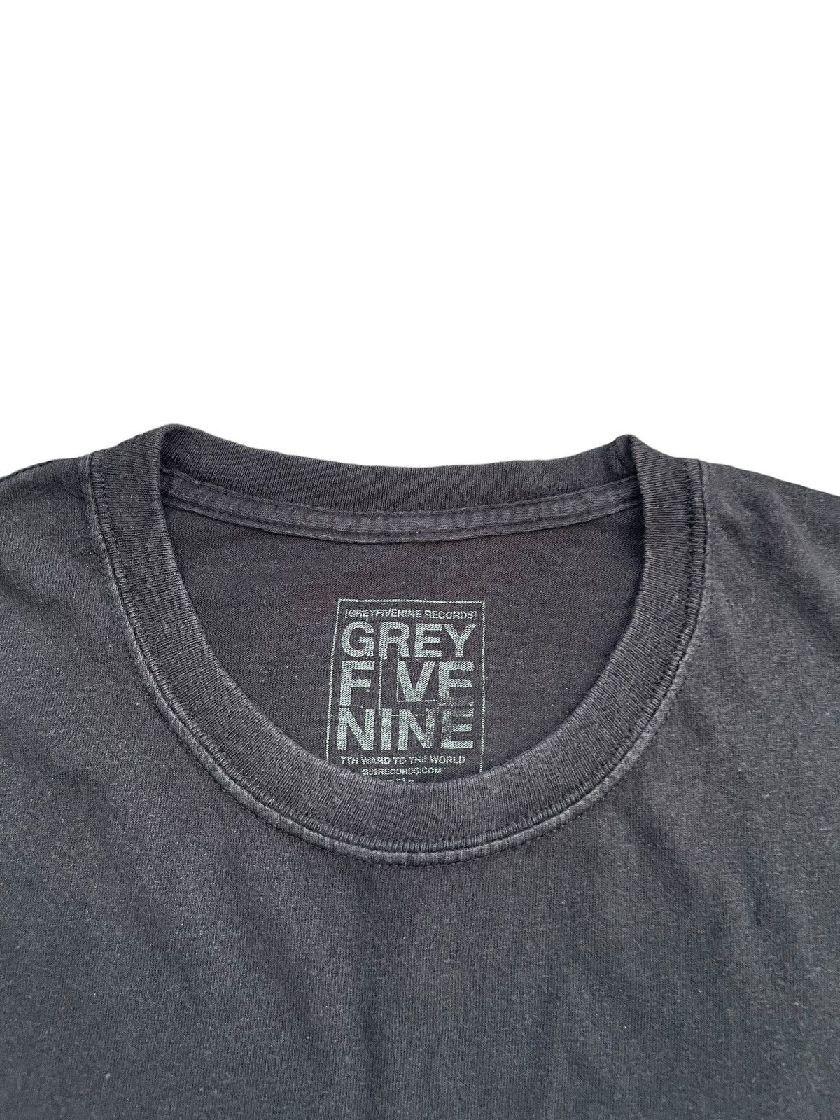 Band Tees Grey Five Nine Records Tshirt Size US L / EU 52-54 / 3 - 5 Thumbnail