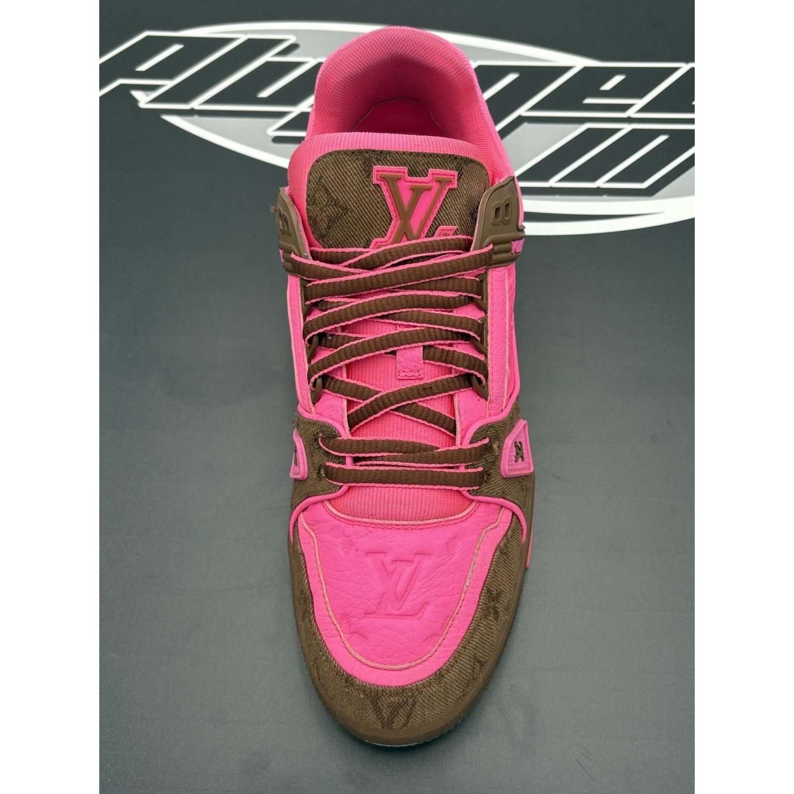 Louis Vuitton Louis Vuitton Trainer ' Pink Brown ' | GREAT CONDITION! Size US 9.5 / EU 42-43 - 11 Thumbnail