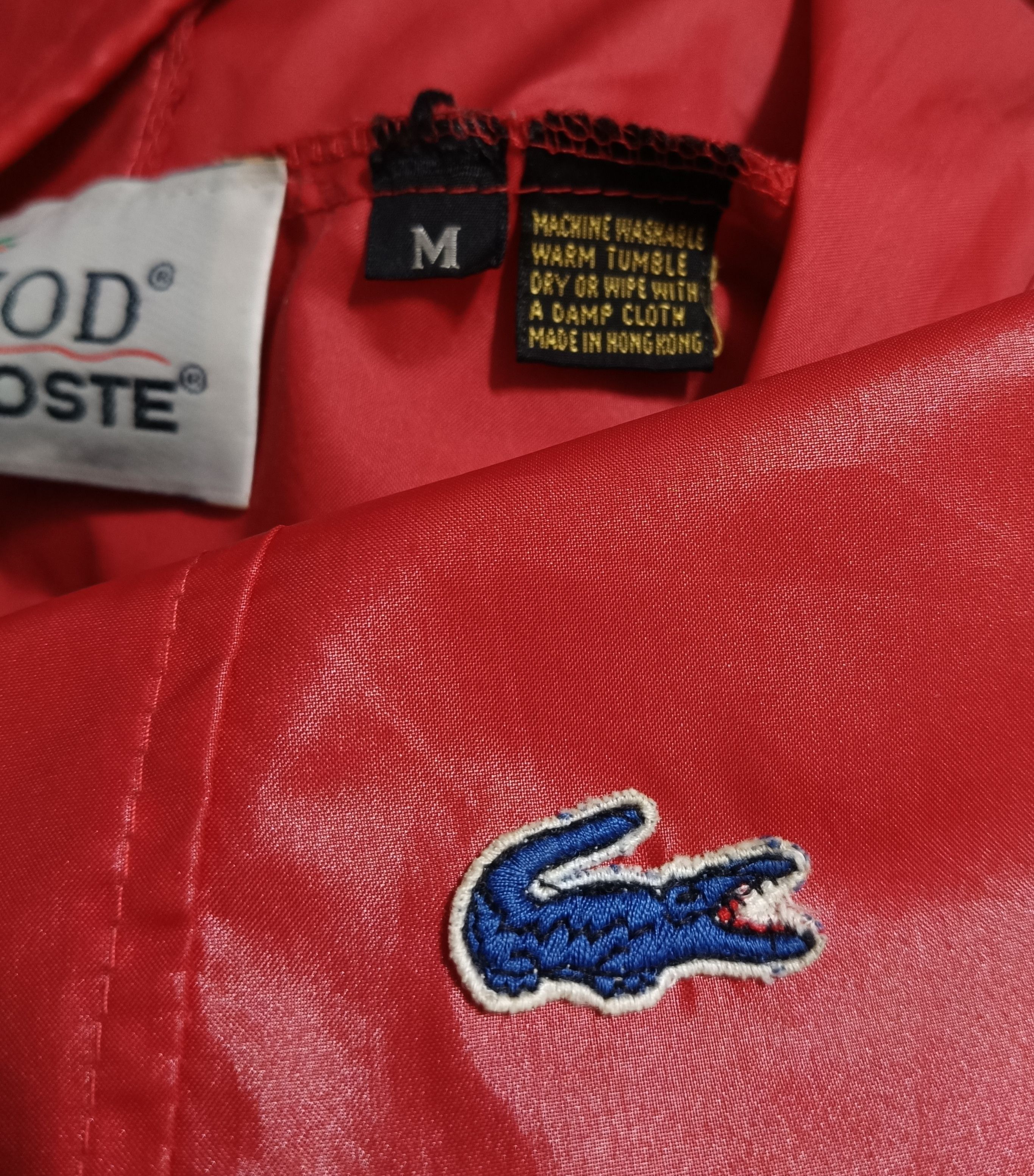 Lacoste Vintage Izod Lacoste Anorak Jacket 90s Size US M / EU 48-50 / 2 - 7 Thumbnail