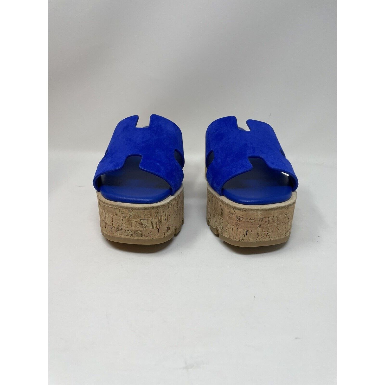 Hermes Hermes EZE 30 Sandals Ocean Blue NIB 38 Size US 8 / IT 38 - 17 Thumbnail