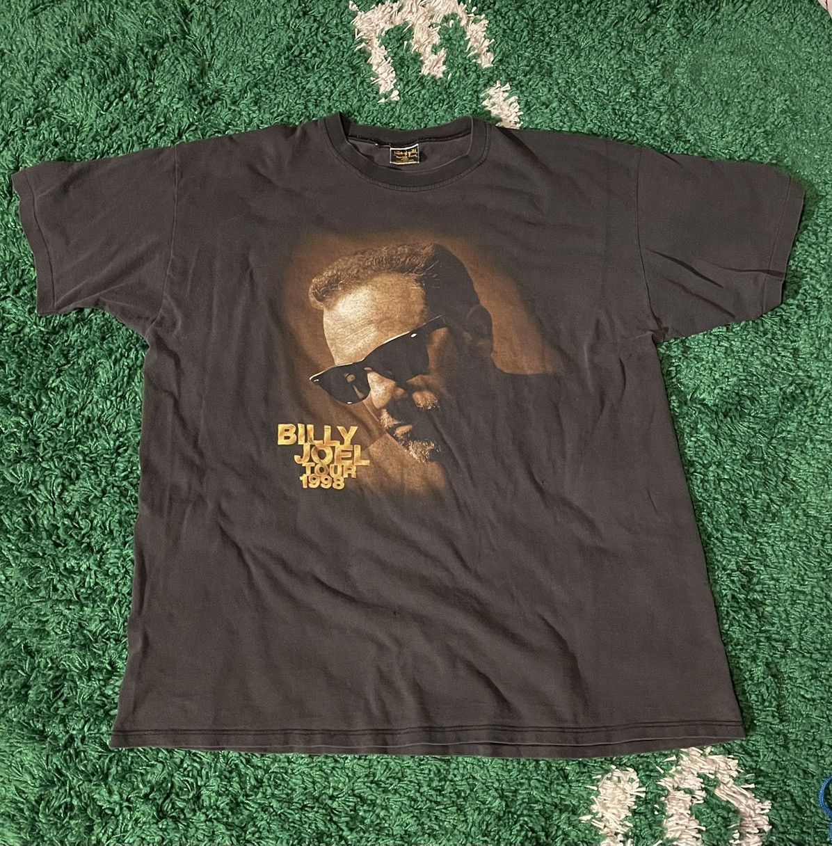 Vintage Billy Joel Vintage 90s Concert Tour Tee XXL Rare Rock Band Size US XXL / EU 58 / 5 - 1 Thumbnail