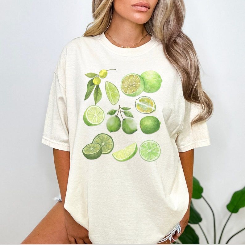 Designer Lime T-Shirt Size M / US 6-8 / IT 42-44 - 1 Thumbnail