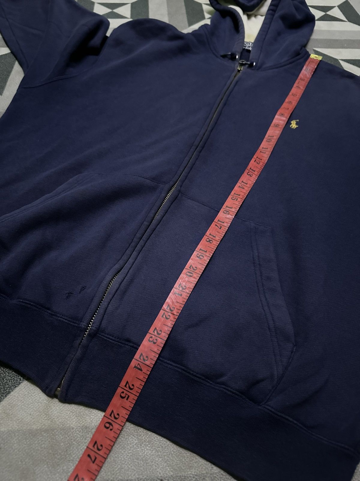 Polo Ralph Lauren Vintage Polo ralph laurent yellow pony logo zipper hoodie Size US XL / EU 56 / 4 - 9 Thumbnail