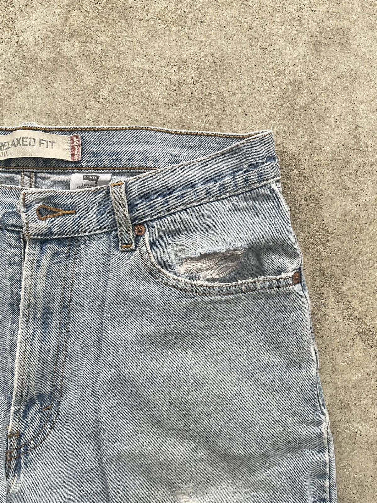 Levi's Vintage Clothing distressed 550 levi’s Size US 34 / EU 50 - 5 Thumbnail