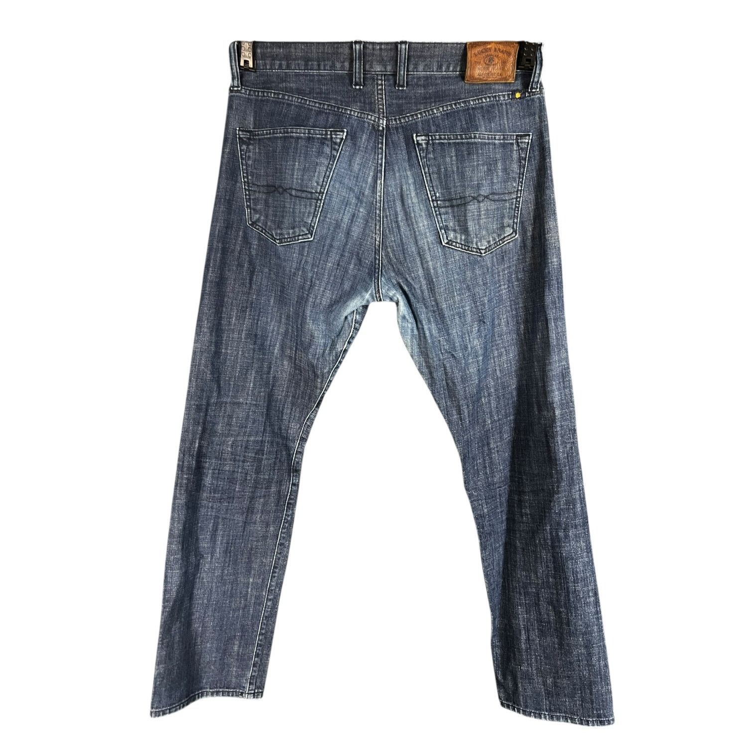 Lucky Brand Men's Lucky Brand 121 Heritage Slim Straight Jeans 34x32 Size US 34 / EU 50 - 2 Thumbnail