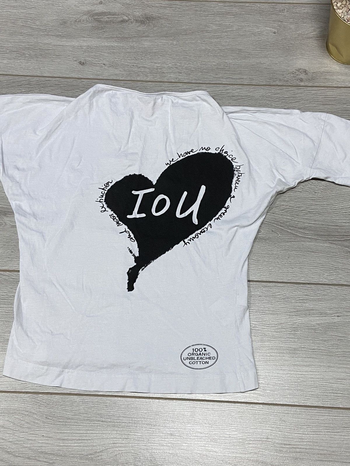 Vivienne Westwood Vivienne Westwood RARE big heart IOU designer t-shirt Size S / US 4 / IT 40 - 5 Thumbnail