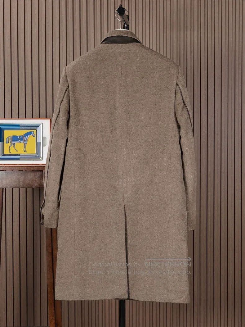 Hermes Hermes Men's Autumn/Winter Cashmere Coat Size US M / EU 48-50 / 2 - 3 Thumbnail