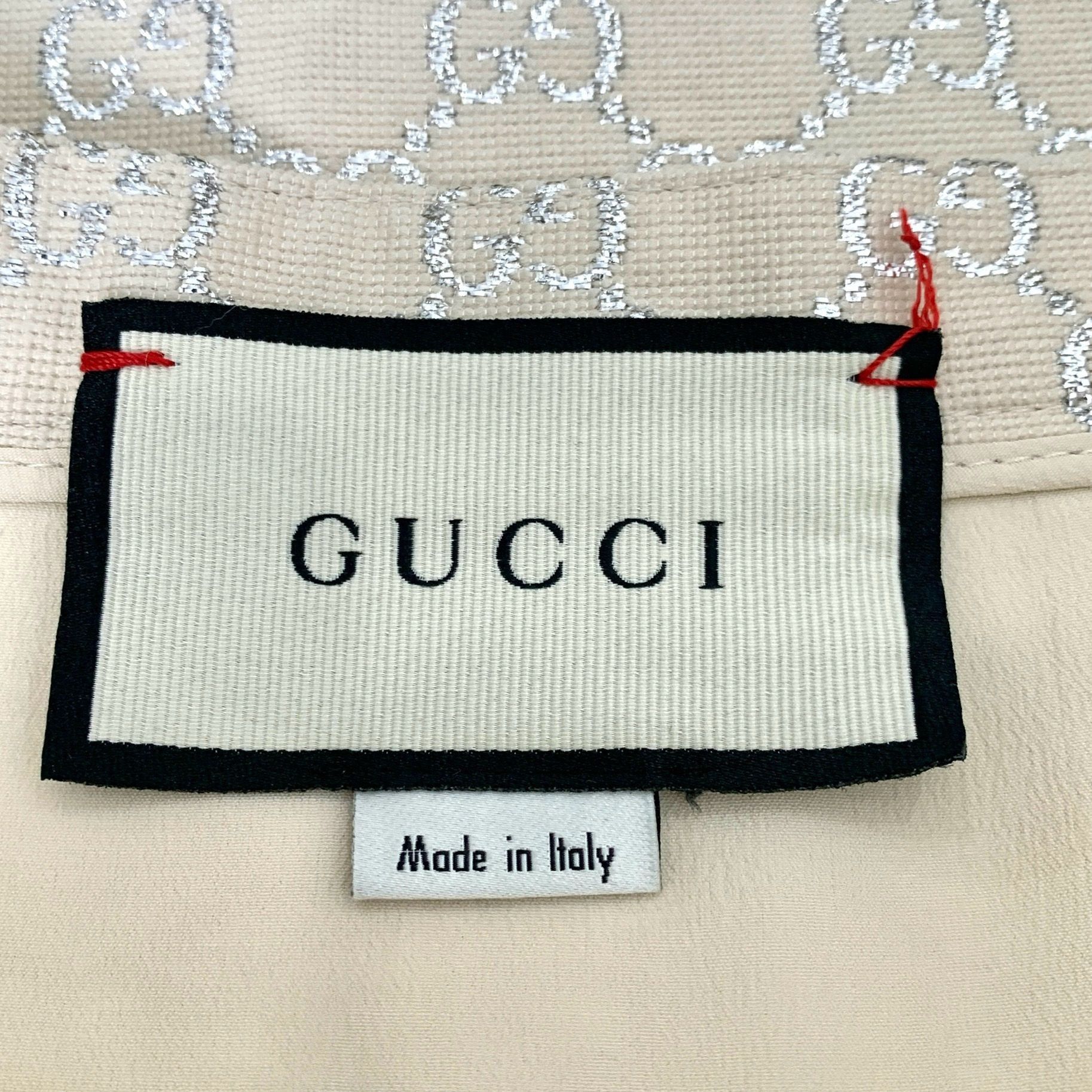 Gucci Gucci Beige Logo Jacquard Full Print Wool Skirt Size 36 XS M Size 36" / US 14 / IT 50 - 2 Thumbnail