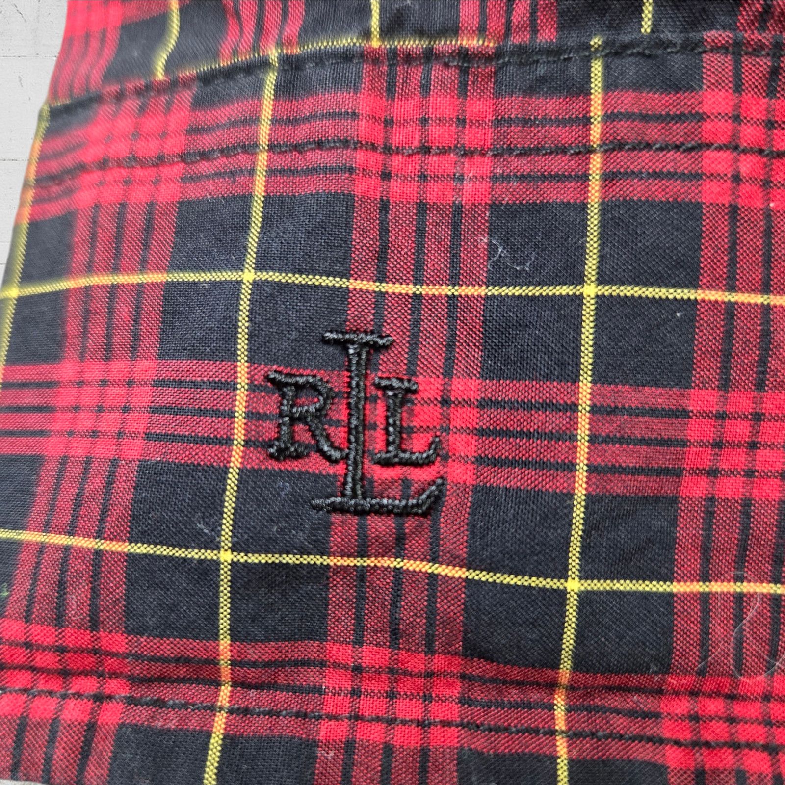 Lauren Ralph Lauren Y2K LRL Brodie Red Plaid Button Down Size Medium Size M / US 6-8 / IT 42-44 - 7 Thumbnail